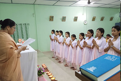 Initiation of New Candidates 